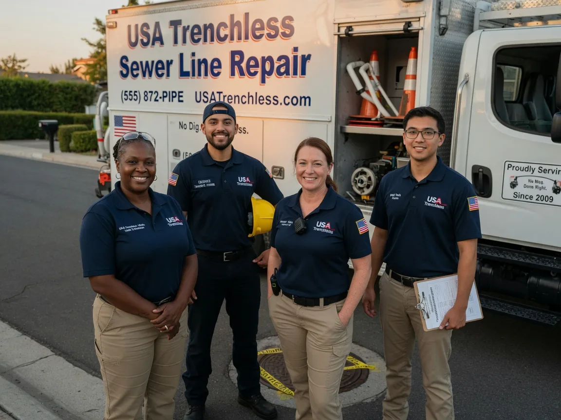 Sewer Line Repair company in Hawks, MI